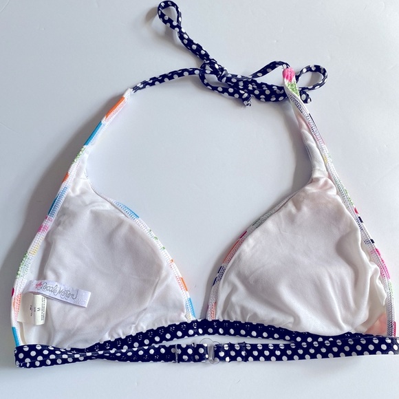 Local Motion Womens Hearts Bikini TOP ONLY, Size M - Picture 7 of 9